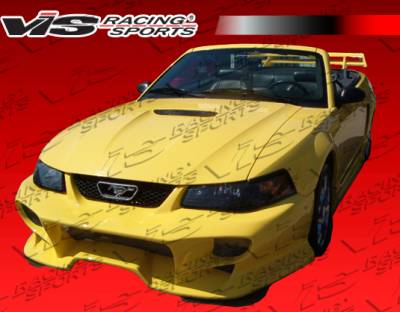 Ford Mustang VIS Racing Invader Front Bumper - 99FDMUS2DINV-001