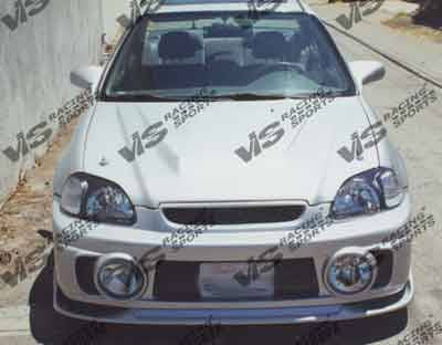 Honda Civic VIS Racing Evo 2 Front Bumper - 99HDCVC2DEVO2-001