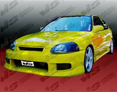 Honda Civic VIS Racing Tracer Front Bumper - 99HDCVC2DTRA-001