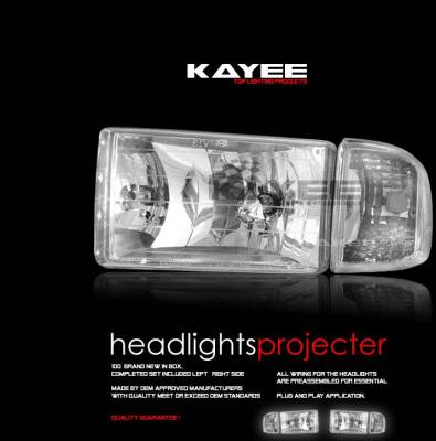 Crystal Clear Headlights With Corner