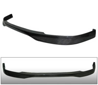 Honda Civic 4 Car Option Carbon Fiber T-R Style Front Bumper Lip - BLF-HC96TR-CF