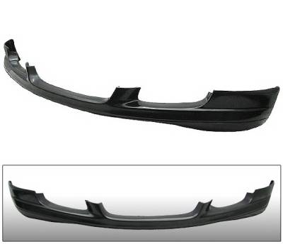 BMW 3 Series 4 Car Option Polyurethane MVR Style Front Bumper Lip - BLFP-BE46M-PU