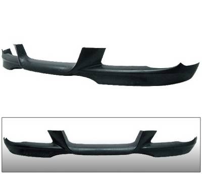 BMW 3 Series 2DR 4 Car Option Polyurethane M-Tech Style Front Bumper Lip - BLFP-BE902M-PU