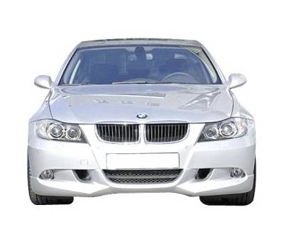 BMW 3 Series 4DR 4 Car Option Polyurethane AC Style Front Bumper Lip - BLFP-BE90AC-PU