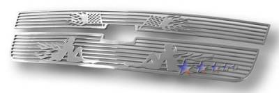 Chevrolet Silverado APS Symbolic Grille - Upper - Aluminum - C25306B