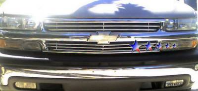 Chevrolet Suburban APS Tubular Grille - Upper - Stainless Steel - C68300S