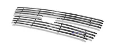 Chevrolet Silverado APS Tubular Grille - Upper - Stainless Steel - C68310S