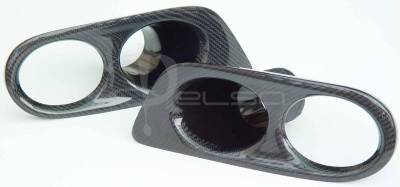 E46 M3 Carbon Fiber Fog Light Covers