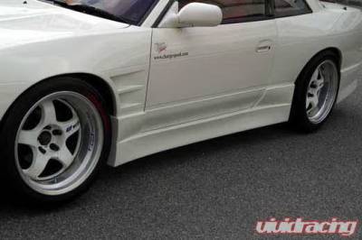 Nissan 240SX Chargespeed Side Skirt - Pair - CS702SS