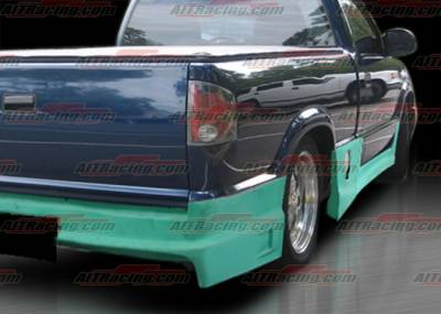 Chevrolet S10 AIT Racing Drift Style Side Skirts - CS1094HIDFSSS