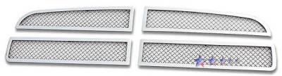 Dodge Charger APS Wire Mesh Grille - Upper - Stainless Steel - D76438T