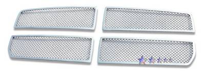 Dodge Dakota APS Wire Mesh Grille - Upper - Stainless Steel - D76471T