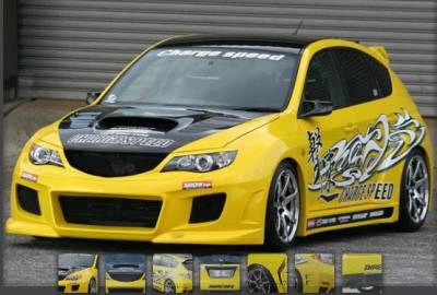 Subaru WRX Chargespeed Widebody Full Body Kit with Washer Holes - CS979FKW