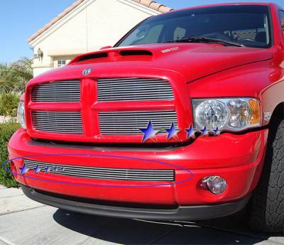 Dodge Ram APS Billet Grille - Bumper - Stainless Steel - D85475S