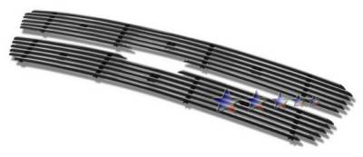 Ford F150 APS Billet Grille - Bar Style - Upper - Aluminum - F65729A