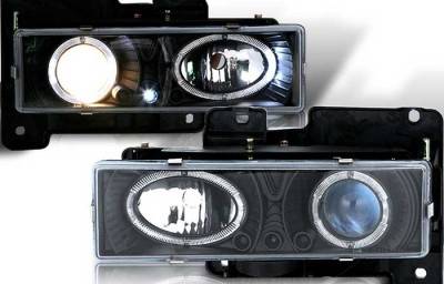 Chevrolet Tahoe WinJet Headlight - Black & Blue - WJ10-0002-16