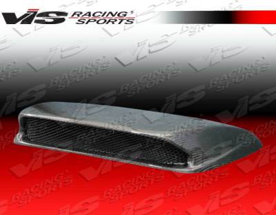 Subaru WRX VIS Racing STI Carbon Fiber Hood Scoop - 06SBWRX4DSTI-019C