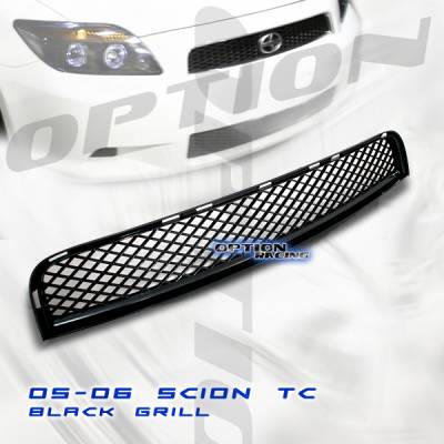 Scion TC Black Sport Front Upper Grill