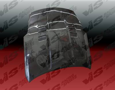 Nissan 350Z VIS Racing GTC Black Carbon Fiber Hood - 03NS3502DGTC-010C