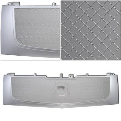 Silver Mesh Front Grille