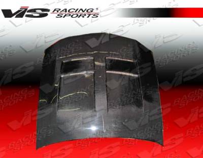 Ford Mustang VIS Racing TSW Black Carbon Fiber Hood - 05FDMUS2DTSW-010C