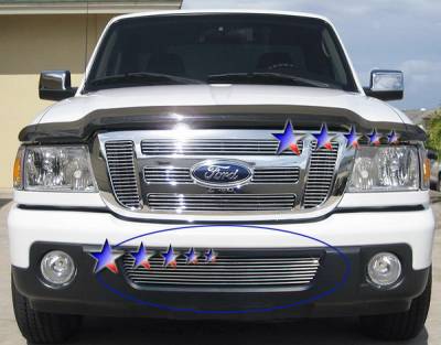 Ford Ranger APS Billet Grille - Bumper - Aluminum - F85343A