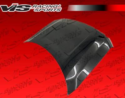 Ford F150 VIS Racing OEM Black Carbon Fiber Hood - 09FDF152DOE-010C