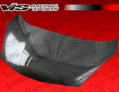 Honda Fit VIS Racing OEM Black Carbon Fiber Hood - 09HDFIT4DOE-010C