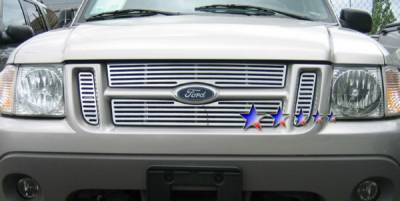 Ford Explorer APS CNC Grille - Upper - Aluminum - F95323A