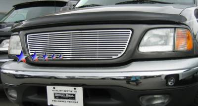 Ford F150 APS CNC Grille - Honeycomb without Logo Opening - Upper - Aluminum - F95712A