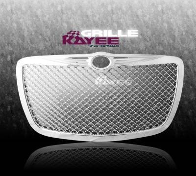 Euro Chrome Front Mesh Grille