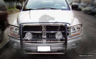 Dodge Dakota Black Horse Modular Push Bar Guard