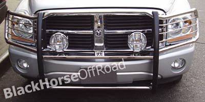 Dodge Dakota Black Horse Push Bar Guard