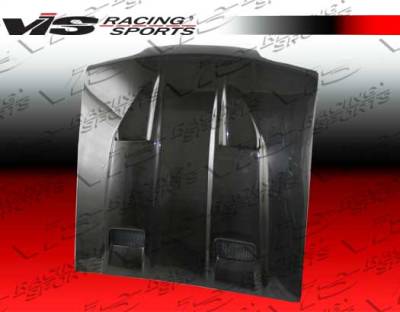 Ford Mustang VIS Racing Mach-5 Black Carbon Fiber Hood - 94FDMUS2DMK5-010C