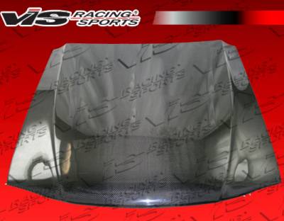 Ford Mustang VIS Racing OEM Black Carbon Fiber Hood - 94FDMUS2DOE-010C