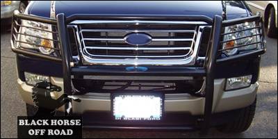 Ford Explorer Black Horse Modular Push Bar Guard