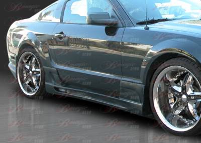 Ford Mustang AIT Racing Stallion III Style B-Magic Side Skirts - FM05BMSTL3SS