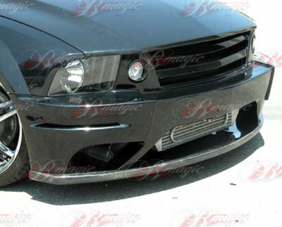 Ford Mustang AIT Racing Stallion Style B-Magic Front Bumper with Carbon Lip - FM05BMSTLFBC