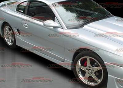 Ford Mustang AIT Racing SLN Style Side Skirts - FM94HISLNSS