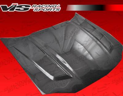 Chevrolet Camaro VIS Racing SCV Black Carbon Fiber Hood - 98CHCAM2DSCV-010C