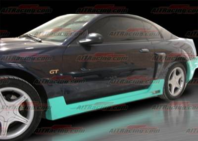 Ford Mustang AIT Racing SIN Style Side Skirts - FM99HISINSS