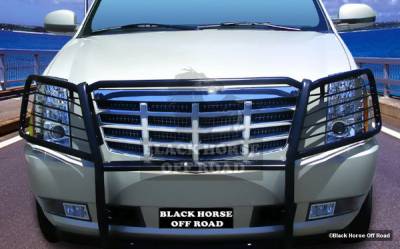 GMC Yukon Black Horse Push Bar Guard