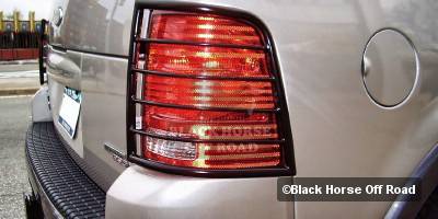 Ford Explorer Black Horse Taillight Guards