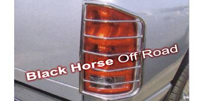 Dodge Ram Black Horse Taillight Guards