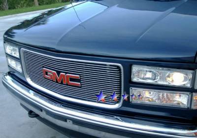 GMC CK Truck APS Billet Grille - Upper - Aluminum - G65714A