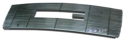 GMC Sierra APS Billet Grille - with Logo Opening - Upper - Stainless Steel - G66474S