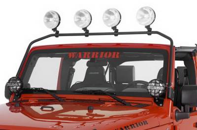 Jeep Wrangler Warrior Safari Light Bar - Front - 869