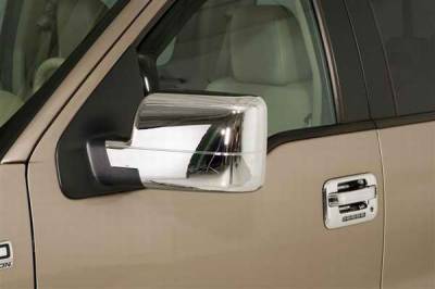 Wade Chrome Full Mirror Cover 2PC - 18009