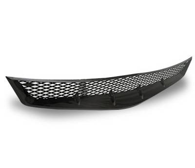 Honda Civic 2DR 4CarOption Front Hood Grille - GR-CV0607SITR-BK