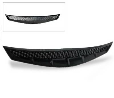 Honda Civic 2DR 4CarOption Front Hood Grille - GR-CV06082-BK